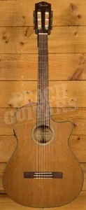 Fender CN-140SCE Nylon Thinline w/Hard Case - Natural