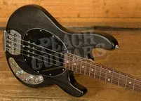 Sterling RAY4 SUB Series StingRay Bass - Trans Black Satin