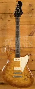 Novo Dealer Limited | Chambered Serus P2 - Faded Tea Burst Fralin Pickups