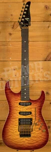 Tom Anderson Drop Top | Dark Cherry Burst with Binding