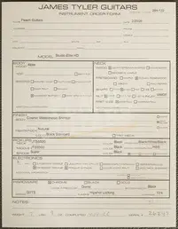 James Tyler Guitars | Studio Elite HD - Cosmic Watermelon Shmear