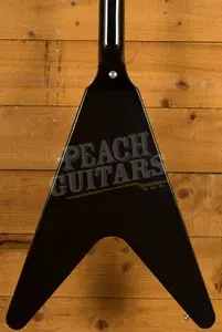 Gibson Peach European Exclusive | 70s Flying V - Ebony *B-Stock*