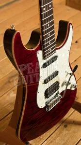 Tom Anderson Hollow Drop Top Classic | Cajun Red with Binding