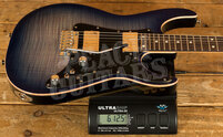 Tom Anderson Guardian Angel | Abalone to Deep Ocean Blue Burst with Binding