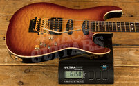 Tom Anderson Drop Top | Dark Cherry Burst with Binding