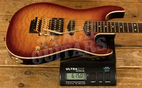Tom Anderson Drop Top | Dark Cherry Burst with Binding
