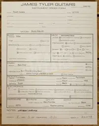 James Tyler Guitars | Studio Elite HD - Barn Find