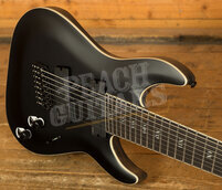 Schecter C-8 MS SLS Elite Evil Twin | 8-String - Satin Black