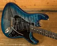 Fender Limited Edition American Ultra Stratocaster | Ebony - Denim Burst *Used*