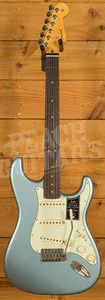 Fender American Ultra Luxe Vintage '60s Stratocaster - Rosewood - Ice Blue Metallic