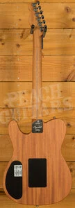 Fender Limited Edition American Acoustasonic Telecaster - Ebony - Ocean Turquiose