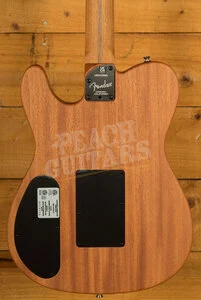 Fender Limited Edition American Acoustasonic Telecaster - Ebony - Ocean Turquiose