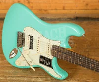 Fender American Ultra Luxe Vintage '60s Stratocaster HSS - Rosewood - Sea Foam Green