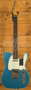 Fender American Ultra Luxe Vintage '60s Telecaster Custom - Rosewood - Lake Placid Blue