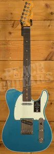 Fender American Ultra Luxe Vintage '60s Telecaster Custom - Rosewood - Lake Placid Blue