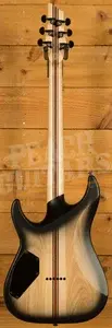 Schecter C-1 Pale Moon Ebony - Richlite - Satin Natural Black Burst
