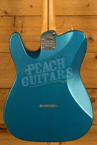 Fender American Ultra Luxe Vintage '60s Telecaster Custom - Rosewood - Lake Placid Blue