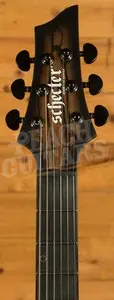 Schecter C-1 Pale Moon Ebony - Richlite - Satin Natural Black Burst
