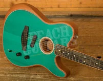 Fender Limited Edition American Acoustasonic Telecaster - Ebony - Aqua Teal