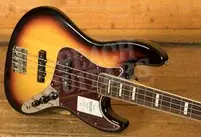 Fender Made In Japan Traditional Late 60s Jazz Bass - Rosewood - 3-Colour Sunburst