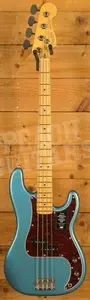 Fender American Professional Classic Precision Bass - Maple - Faded Lake Placid Blue