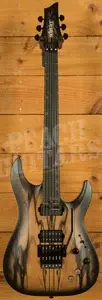 Schecter C-1 FR S Pale Moon Ebony - Richlite - Satin Natural Black Burst