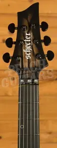 Schecter C-1 FR S Pale Moon Ebony - Richlite - Satin Natural Black Burst