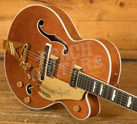 Gretsch G6120TG-DS Players Edition Nashville Hollow Body DS | Roundup Orange