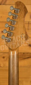 Novo Nucleus Left Handed Serus J | Olympic White - Tortoise Shell Pickguard