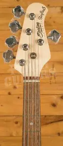 Sterling RAY5HH SUB Series StingRay 5 HH Bass - Ruby Red Burst Satin