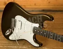 Fender American Ultra II Stratocaster HSS Ebony - Texas Tea *Used*