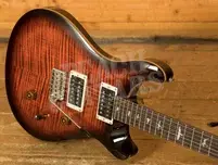 PRS SE Custom | Custom 24 - Orange Tiger Smokeburst 