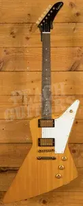 Epiphone Inspired By Gibson Custom 1958 Korina Explorer | Aged Natural - White Pickguard