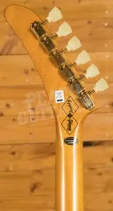 Epiphone Inspired By Gibson Custom 1958 Korina Explorer | Aged Natural - White Pickguard