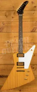 Epiphone Inspired By Gibson Custom 1958 Korina Explorer | Aged Natural - White Pickguard