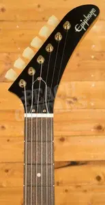 Epiphone Inspired By Gibson Custom 1958 Korina Explorer | Aged Natural - White Pickguard