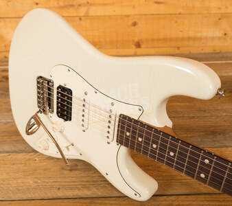 Suhr Classic S Antique Olympic White one-off with Roasted Maple Neck RW