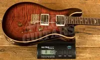 PRS SE Custom | Custom 24 - Orange Tiger Smokeburst 