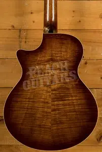 Ibanez AE Acoustic Guitars | AE3007FMH - Tobacco Edge Burst High Gloss - 7-String