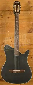 Ibanez TOD10N Tim Henson/Polyphia Electro-Nylon - Rosewood - Transparent Black Flat