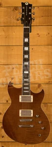 Reverend Set-Neck Series | Sensei RA FM - Violin Brown Flame Maple - Ebony *B-Stock*