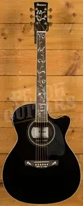 Ibanez AC391RCE Artwood Series Electro-Acoustic - Rosewood - Black High Gloss Top