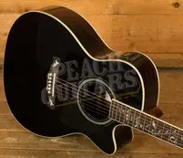 Ibanez AC391RCE Artwood Series Electro-Acoustic - Rosewood - Black High Gloss Top