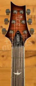 PRS SE Custom | Custom 24 Semi-Hollow Piezo - Orange Tiger Smokeburst