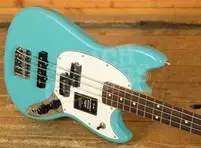Fender Player II Mustang Bass PJ - Rosewood - Aquatone Blue