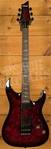 Schecter Omen Elite-6 FR - Rosewood - Black Cherry Burst