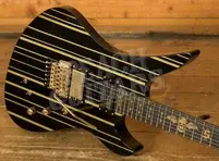 Schecter Synyster Gates Custom S | Gloss Black w/Gold Pinstripes