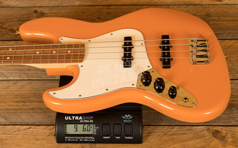Fender Player Series Jazz Bass Pau Ferro Capri Orange Left Handed