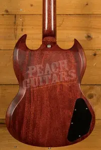 Gibson Custom 1961 Les Paul SG Standard Reissue Stop-Bar | Cherry Red - VOS *Left-Handed*