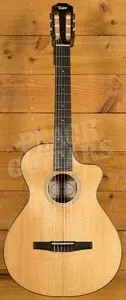 Taylor 212ce-N Plus Solid-Top Cutaway Classical Guitar - Natural